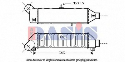 AKS DASIS 337010n -  Интеркулер
